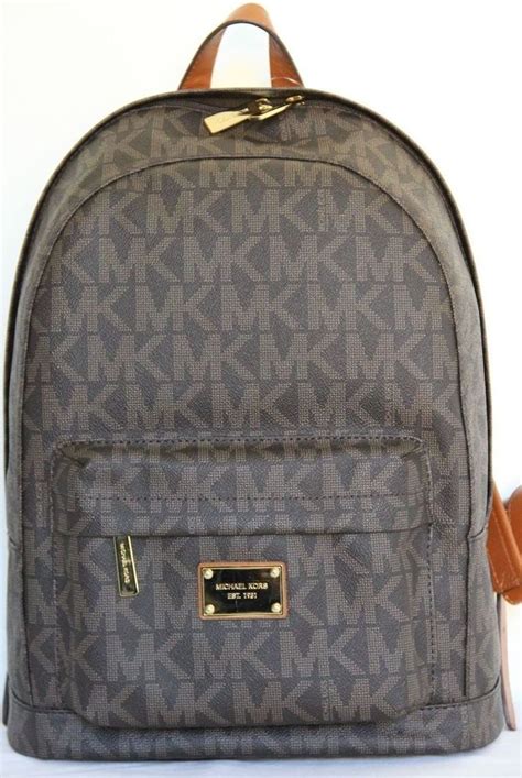 michael kors jet set mens large signature backpack bookbag|mk jet set bag.